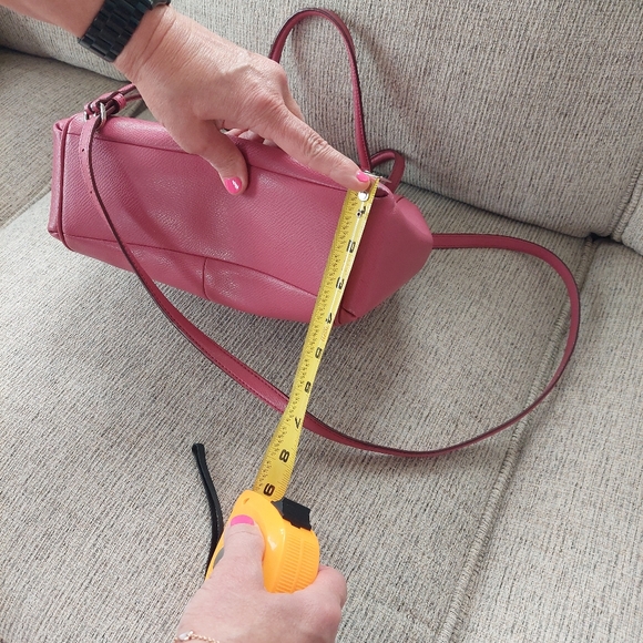 Coach Shoulder Bag with Silver Hardware Pink - Picture 10 of 10